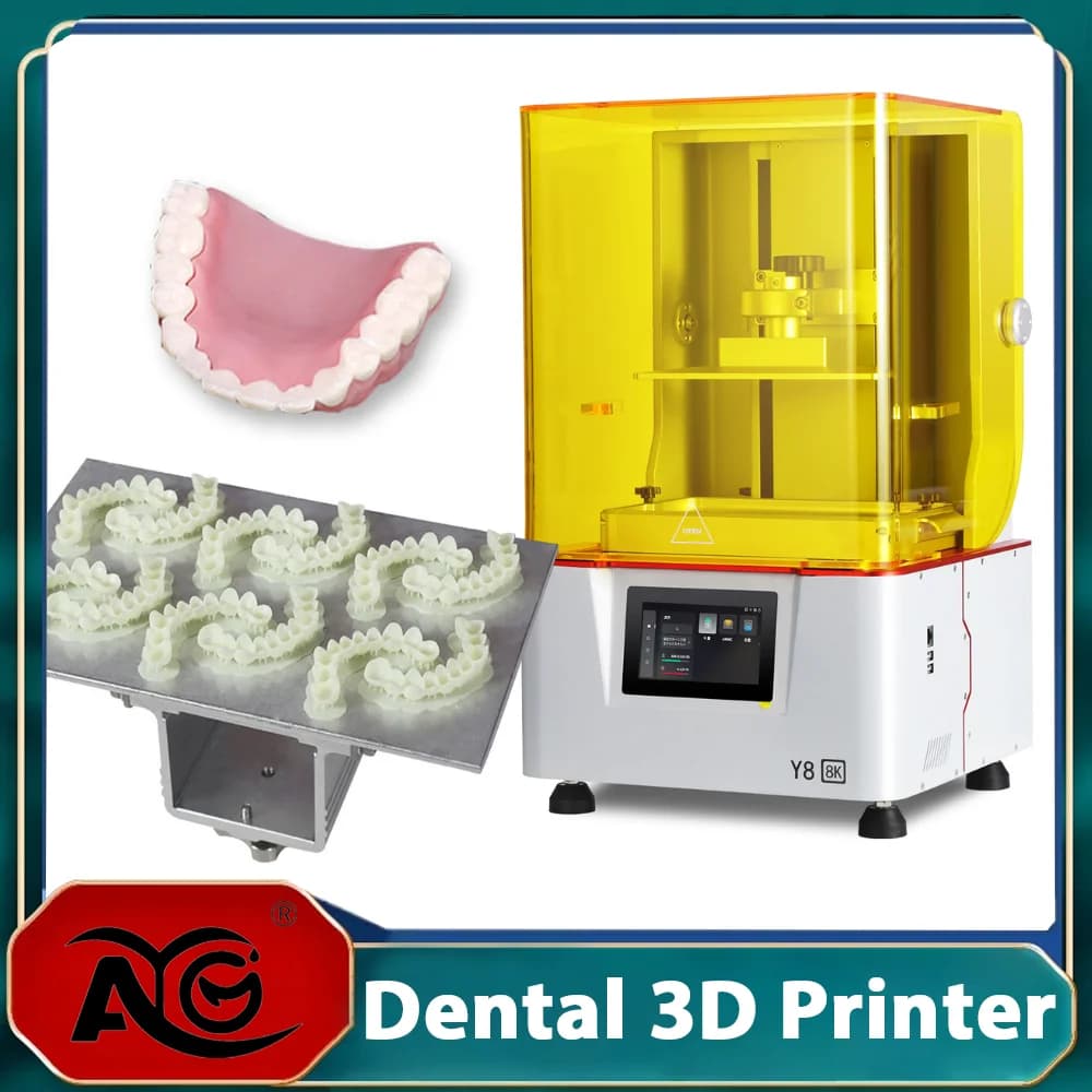 AG Dental 3D Printer High-Precision Resin Printer Fast dental Model Production CAD/CAM Printing 10.3 inches