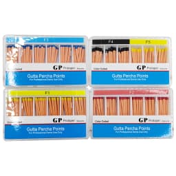 AG 3/5/6Box Dental Gutta Percha Points With Scale Endo Root Canal Obturating Tips Bars Taper 0.02 0.04 0.06 F1 F2 F3
