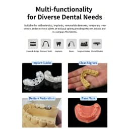 AG Dental 3D Printer High-Precision Resin Printer Fast dental Model Production CAD/CAM Printing 10.1-inch 14K high precision.