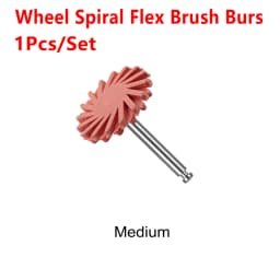 10pcs/Lot Dental Silicone Grinding Heads Teeth Polisher Polishing Brushes for Low-speed Machine Silicon carbide Dental Materials