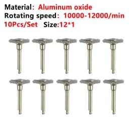 10pcs/Lot Dental Silicone Grinding Heads Teeth Polisher Polishing Brushes for Low-speed Machine Silicon carbide Dental Materials