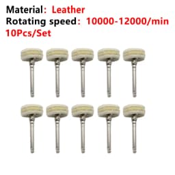 10pcs/Lot Dental Silicone Grinding Heads Teeth Polisher Polishing Brushes for Low-speed Machine Silicon carbide Dental Materials