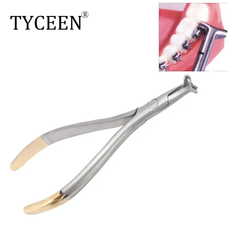 Dental End NiTi Bending Plier Orthodontic Pliers Instrument Arch Wire Distal End Back Bend Forceps Stainless Steel Dentist Tool