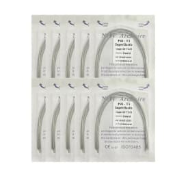10pack Dental Arch Wires Orthodontic Super Elastic NITI Round Rectangle Archwire Lower/Upper 012/014/016/018/020/16x16/16x22