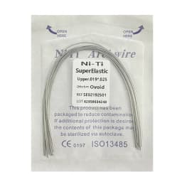 10pack Dental Arch Wires Orthodontic Super Elastic NITI Round Rectangle Archwire Lower/Upper 012/014/016/018/020/16x16/16x22