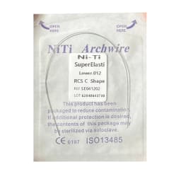 10pack Dental Arch Wires Orthodontic Super Elastic NITI Round Rectangle Archwire Lower/Upper 012/014/016/018/020/16x16/16x22