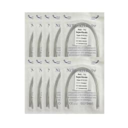 10pack Dental Arch Wires Orthodontic Super Elastic NITI Round Rectangle Archwire Lower/Upper 012/014/016/018/020/16x16/16x22