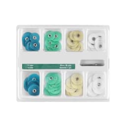 AG Dentistry Materials Dental Polishing Discs Gross Reduction Contouring Mandrel Stripes Set Teeth Whitening Tools