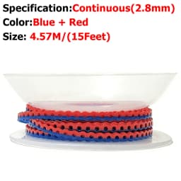 AG 15Feet/Roll New Tow-Colors Ultra Powerchains Rubber Band Dental Orthodontic Elastic Ultra Power Chain Dentist Ortho Materials