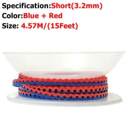 AG 15Feet/Roll New Tow-Colors Ultra Powerchains Rubber Band Dental Orthodontic Elastic Ultra Power Chain Dentist Ortho Materials