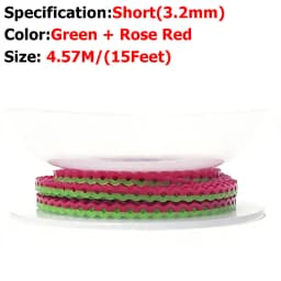 AG 15Feet/Roll New Tow-Colors Ultra Powerchains Rubber Band Dental Orthodontic Elastic Ultra Power Chain Dentist Ortho Materials