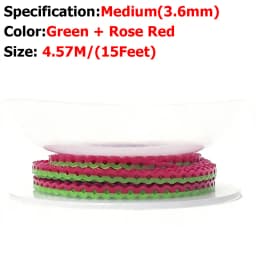 AG 15Feet/Roll New Tow-Colors Ultra Powerchains Rubber Band Dental Orthodontic Elastic Ultra Power Chain Dentist Ortho Materials