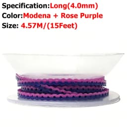 AG 15Feet/Roll New Tow-Colors Ultra Powerchains Rubber Band Dental Orthodontic Elastic Ultra Power Chain Dentist Ortho Materials