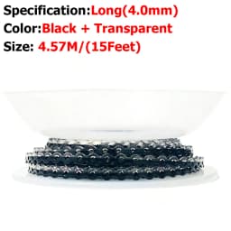 AG 15Feet/Roll New Tow-Colors Ultra Powerchains Rubber Band Dental Orthodontic Elastic Ultra Power Chain Dentist Ortho Materials