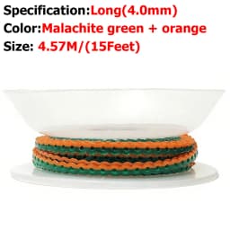 AG 15Feet/Roll New Tow-Colors Ultra Powerchains Rubber Band Dental Orthodontic Elastic Ultra Power Chain Dentist Ortho Materials