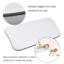 5 Pcs/Set Dental Double Side Mirrors Orthodontic Dental Photography Reflector Glass Coated Titanium Intra Oral Dentist Mirrors