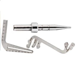 Dental Implant Guide Set Oral Planting Locator Positioning Guide Drilling Positioning Ruler Angle Ruler Implant Tools Dentist
