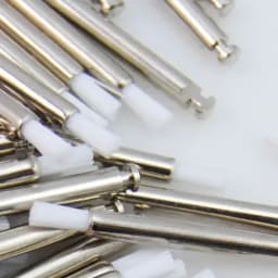 100Pcs Dental Polishing Brush Prophy Brushes Nylon Bristle Rubber Flat Sharp Polisher Oral Cleaning Teeth Whitening