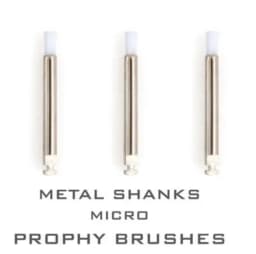 100Pcs Dental Polishing Brush Prophy Brushes Nylon Bristle Rubber Flat Sharp Polisher Oral Cleaning Teeth Whitening