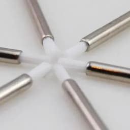 100Pcs Dental Polishing Brush Prophy Brushes Nylon Bristle Rubber Flat Sharp Polisher Oral Cleaning Teeth Whitening