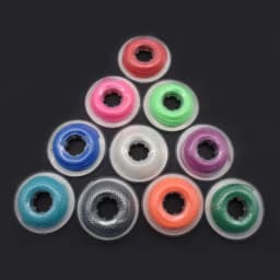 10pcs/lot Dental Elastic Ultra Power Chain Colorful Rubber Spool Long/Short/Closed Distance Continuous High Strengt 4.75m Length