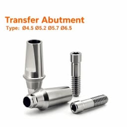 10Pcs NeoBiotech Compatible Implant Titanium Scanbody Multi Unit Transfer Healing Abutment Bone Screw For Dental Lab Restoration