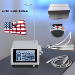 Yabangbang Dental Implant Motor System Surgical Brushless Motor with 20:1 Contra Angle Handpiece
