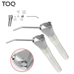 Dental Air Water Spray Triple 3 Way Syringe Handpiece + 2 Nozzles Tips Tubes For Air Triple Syringe Dental Cleaning Equipment