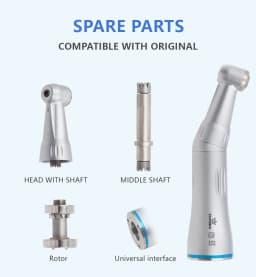2 Pcs of Inner Water Contra Angle Cartridge TOQ