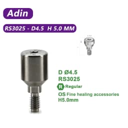 Healing Abutment Suitable for Adin Dental Implant Healing Screw Window Closure Transfer Rod Dental Accessories
