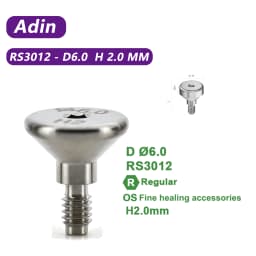Healing Abutment Suitable for Adin Dental Implant Healing Screw Window Closure Transfer Rod Dental Accessories