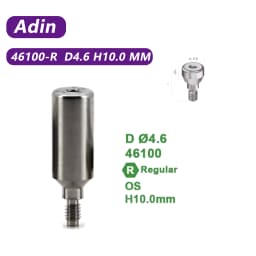 Healing Abutment Suitable for Adin Dental Implant Healing Screw Window Closure Transfer Rod Dental Accessories