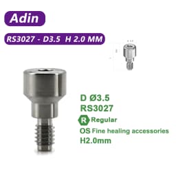 Healing Abutment Suitable for Adin Dental Implant Healing Screw Window Closure Transfer Rod Dental Accessories