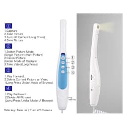 JUMTOP Dental All in One Intraoral Camera 17 Inches Digital LCD Monitor with Arm Bracket