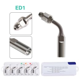 5 pcs   5* ED1 120° Endo Tip File Holder For Satelec NSK DTE Ultrasonic Dental Scaler  ED1