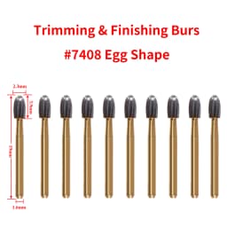 1Pack Dental Tungsten Carbide Steel Burs FG/Endo/FGXL/RA for High/Low Speed Handpiece Tungsten steel Dentist Lab & Clinic Use