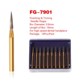 1Pack Dental Tungsten Carbide Steel Burs FG/Endo/FGXL/RA for High/Low Speed Handpiece Tungsten steel Dentist Lab & Clinic Use