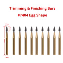 1Pack Dental Tungsten Carbide Steel Burs FG/Endo/FGXL/RA for High/Low Speed Handpiece Tungsten steel Dentist Lab & Clinic Use