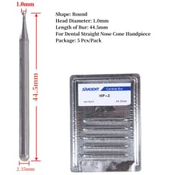 1Pack Dental Tungsten Carbide Steel Burs FG/Endo/FGXL/RA for High/Low Speed Handpiece Tungsten steel Dentist Lab & Clinic Use