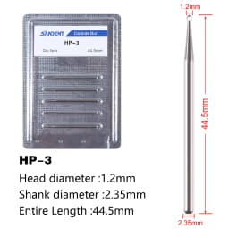 1Pack Dental Tungsten Carbide Steel Burs FG/Endo/FGXL/RA for High/Low Speed Handpiece Tungsten steel Dentist Lab & Clinic Use