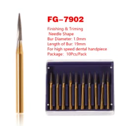 1Pack Dental Tungsten Carbide Steel Burs FG/Endo/FGXL/RA for High/Low Speed Handpiece Tungsten steel Dentist Lab & Clinic Use