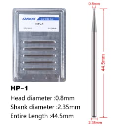 1Pack Dental Tungsten Carbide Steel Burs FG/Endo/FGXL/RA for High/Low Speed Handpiece Tungsten steel Dentist Lab & Clinic Use