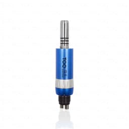 TOQ Inner Low Speed Dental Handpiece 2/4Holes Set Air Turbine Straight Contra Angle Air Motor High-Tech Professional Tooth Blue