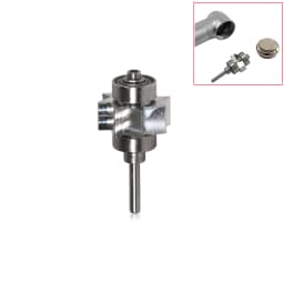 KaVo Style Dental High Speed Handpiece Standard/Big head Single spray Push Button Turbine + 4Hole Quick Coupler Swivel