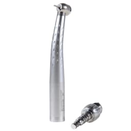 KaVo Style Dental High Speed Handpiece Standard/Big head Single spray Push Button Turbine + 4Hole Quick Coupler Swivel