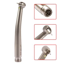 NSK Style Dental LED E-generator Fiber High Speed Handpiece Internal Triple Spray Air Turbine 2/4Holes Push Button Chuck