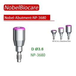 Nobel Biocare Dental Implant Composite Healing Screw Accessories Disposable Transfer Rod Temporary Angle Protective Cap Tool