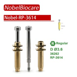 Nobel Biocare Dental Implant Composite Healing Screw Accessories Disposable Transfer Rod Temporary Angle Protective Cap Tool
