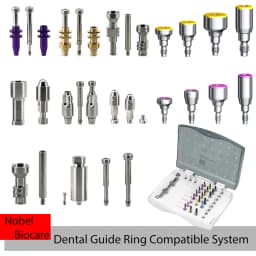 Nobel Biocare Dental Implant Composite Healing Screw Accessories Disposable Transfer Rod Temporary Angle Protective Cap Tool
