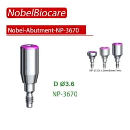 Nobel Biocare Dental Implant Composite Healing Screw Accessories Disposable Transfer Rod Temporary Angle Protective Cap Tool